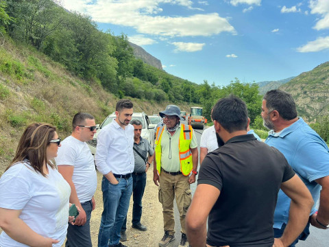 ՏԿԵ նախարարի տեղակալը և ԱԶԲ ներկայացուցիչները հետևել են Վանաձոր-Ալավերդի-Վրաստանի սահման միջպետական ճանապարհի շինաշխատանքներին
