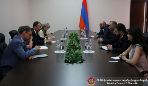 Armen Grigoryan met with Toivo Klaar