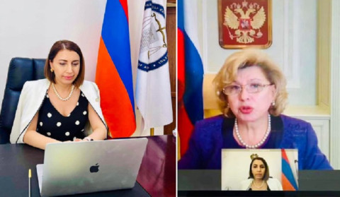 Քրիստիննե Գրիգորյանը Տատյանա Մոսկալկովայի աջակցությունն է հայցել հայ գերիների վերադարձի ապահովմանն աջակցելու հարցում