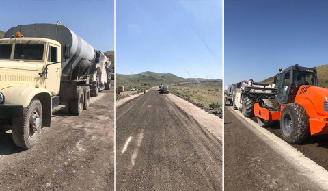 Հիմնանորոգման աշխատանքներ՝ Սևան-Մարտունի-Գետափ միջպետական ավտոճանապարհին