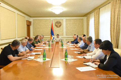 Tension continues to persist in number of sections of line of contact: President of Artsakh called extended session of Security Council