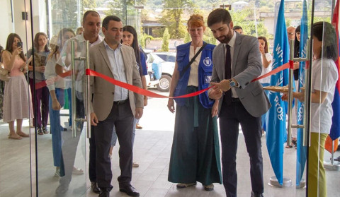 Արման Խոջոյանն Իջևանում մասնակցել է ՄԱԿ-ի Պարենի hամաշխարհային ծրագրի կողմից ռեսուրսային առաջին կենտրոնի բացմանը