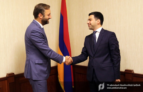 SRC Chairman and the head of EBRD Yerevan representative office discussed progress of Meghri border checkpoint upgrading project