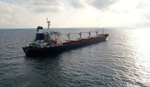 Ship carrying first Ukraine grain cargo nears Syria, Reuters