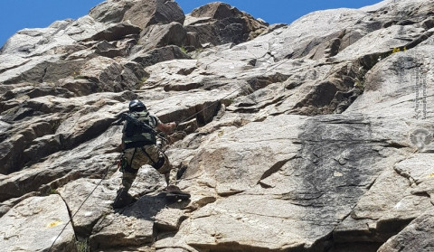 ER Silahlı Qüvvələrinin komandası “Elbrus halqası” yarışında iştirak edib