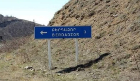 Stepanakert-Goris yeni yolunun 4,7 kilometrlik hissəsi artıq hazırdır