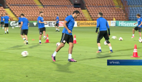 Armenia-Denmark football match takes place today