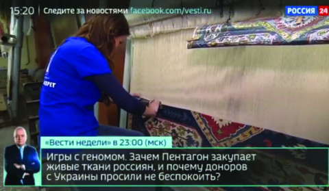 Armenian accent on Rossia-24