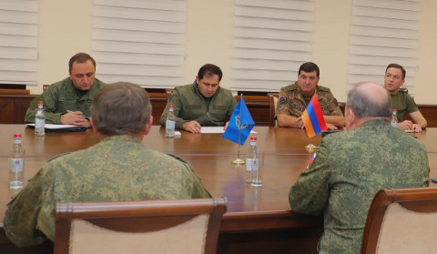 Operative group of CSTO Joint Headquarters arrived in Armenia