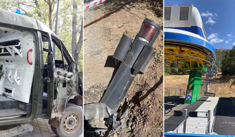 Aid station was damaged, an ambulance was targeted: Ombudsperson’s fact-finding group published photos