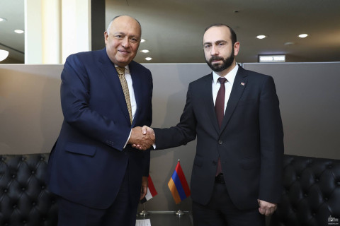 Meeting of Foreign Ministers of Armenia and Egypt in New York