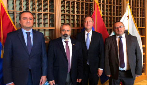 Davit Babayan Adam Şiflə Qarabağ müanqişəsini müzakirə edib