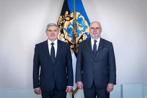 Ambassador Igityan presented consequences of Azerbaijan's aggression against sovereign territory of Armenia to President of Estonia