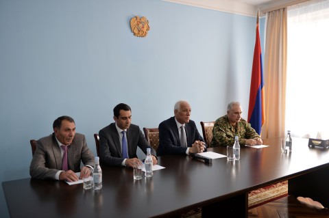 Գեղարքունիքի մարզպետը ՀՀ նախագահին է ներկայացրել Վարդենիսի հրետակոծության հետևանքները