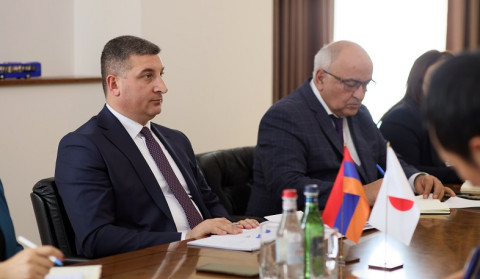 Consequences of Azerbaijan's aggression to be submitted to Japanese Government: Masanori Fukushima to Gnel Sanosyan