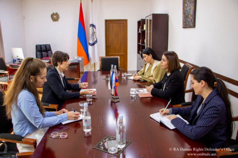 Armenia’s Ombudswoman Kristinne Grigoryan held meeting with Ambassador Extraordinary and Plenipotentiary of Estonia to Armenia, H.E. Ms. Riina Kaljurand