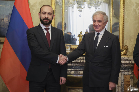 Meeting of the Armenian Minister with the Grand Chancellor of the Sovereign Order of Malta