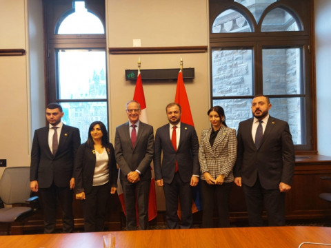 Ռոբերտ Օլիֆանթի հետ հանդիպմանը ՀՀ ԱԺ պատվիրակությունը տեղեկություններ է փոխանցել Ադրբեջանի վերջին ագրեսիայի վերաբերյալ