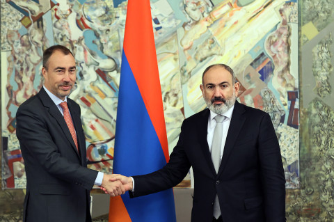 Nikol Pashinyan and Toivo Klaar discussed issues related to unblocking of transport infrastructure