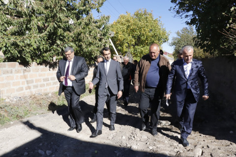 Գեղարքունիքի մարզպետը հետևել է Զոլաքարում իրականացվող սուբվենցիոն ծրագրերի ընթացքին