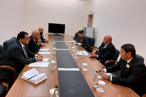 Artashes Tumanyan participated in international conference on oil and gas in Turkmenistan