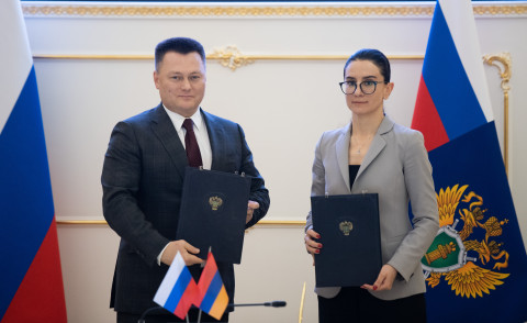 Հայաստանի և Ռուսաստանի գլխավոր դատախազները քննարկել են երկուստեք հետաքրքրություն ներկայացնող հարցեր