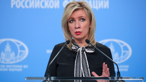 Zaxarova Rusiya sülhməramlılarına qarşı təxribat xarakterli bəyanatları dayandırmağa çağırıb