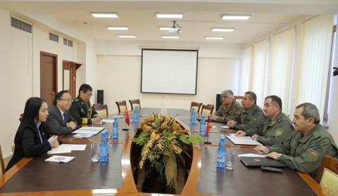 Head of General Staff and Chinese ambassador highly appreciated level of bilateral cooperation