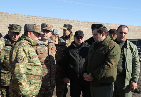 Papikyan visited site of deadly fire: Defense Minister instructed to pay strict attention to fire safety rules