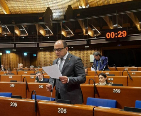Artsax xalqının öz doğma torpağında yaşamaq hüququ var: Hayk Mamicanyan