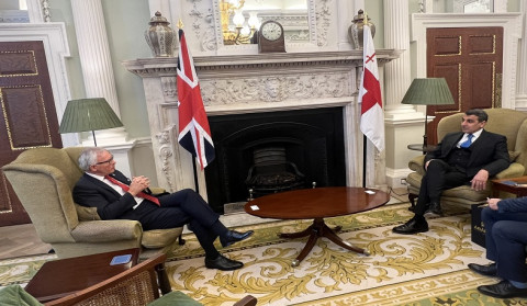 Səfir Nersesyan Laçin dəhlizinin blokadasının nəticələrini London şəhərinin merinə təqdim edib