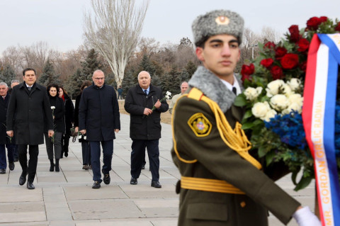 Gordan Grlić Radman paid tribute to memory of victims of Armenian Genocide