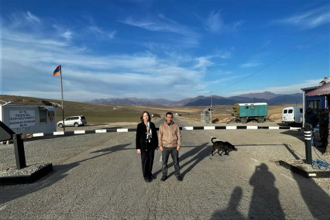 US Ambassador to Armenia visited entrance of Lachin Corridor