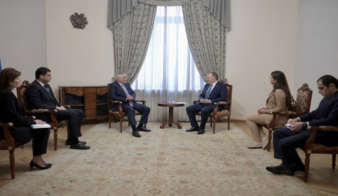 Mher Grigoryan and mayor of Yekaterinburg discussed issues related to cooperation between Armenia and Russia