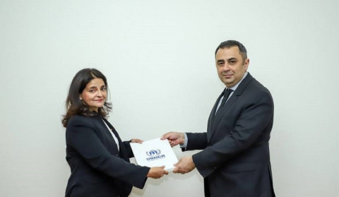 Meeting of Deputy Foreign Minister of Armenia Vahe Gevorgyan with Kavita Belani, newly-appointed UNHCR Representative in Armenia