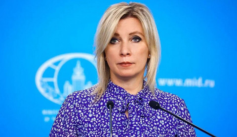 Zaxarova Teğ kəndində baş verən azərbaycanlıların təxribatına toxunub