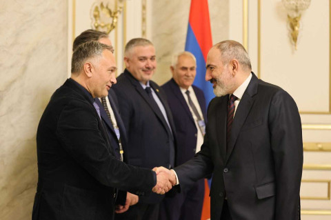 We expect impressive championship: Prime Minister received presidents of International and European Weightlifting Federations