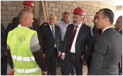 Վարչապետը Կիրանցում ծանոթացել է մոդուլային դպրոցի կառուցման աշխատանքների ընթացքին