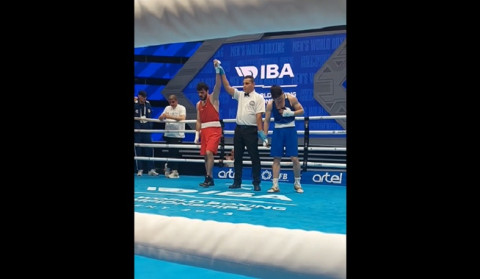 Hovhannes Bachkov defeated Turkish opponent, taking 2nd victory in world championship