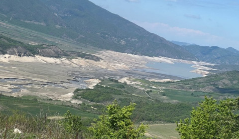 Azərbaycan blokadasının vurduğu ziyan: Sarsang su anbarı demək olar ki, boşdur