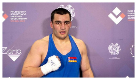 Narek Manasyan secured Armenia's second medal: World Boxing Championships