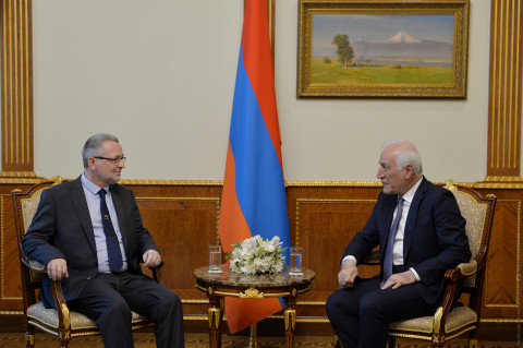 Վահագն Խաչատուրյանը հրաժեշտի հանդիպում է ունեցել Սլովենիայի դեսպանի հետ