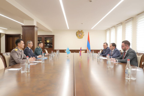 Minister of Defence received Ambassador of Kazakhstan