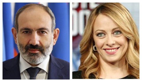 Paşinyan İtaliya milli günü münasibətilə təbrik məktubu göndərib