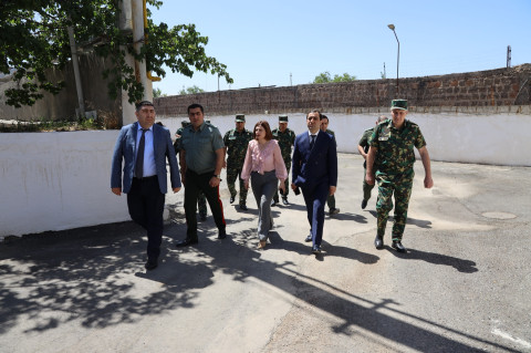 Անահիտ Ավանեսյանն այցելել է «Նուբարաշեն» և «Վարդաշեն» քրեակատարողական հիմնարկներ