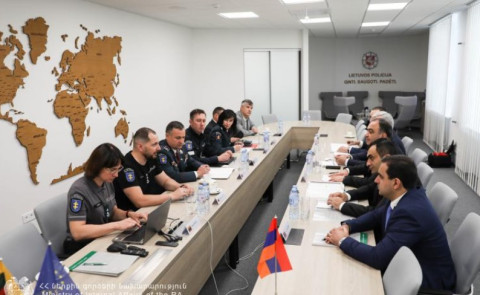 Ստորագրվել է ՀՀ ՆԳՆ և Լիտվայի ՆԳՆ ոստիկանության համագործակցության ամրապնդման գործողությունների ծրագիր