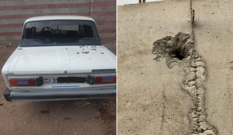 Criminal proceeding initiated on shots fired by rival towards plant constructed in Yeraskh and movable property of civil significance