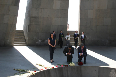 Delegation of US State Department visited Armenian Genocide Memorial