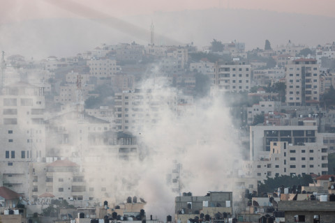 Israeli forces strike West Bank city, Palestinians say one killed