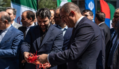 Vahan Kerobyan participated in exhibition of investment packages and export opportunities in Iran